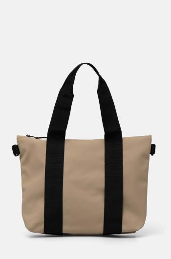 Taška Rains Tote Bag Micro W3 béžová barva, 14180-24