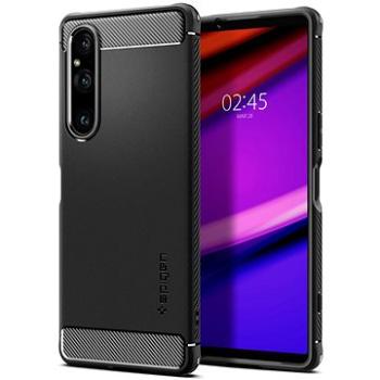 Spigen Rugged Armor Black Sony Xperia 1 V (ACS06204)