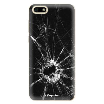 Odolné silikonové pouzdro iSaprio - Broken Glass 10 - Huawei Y5 2018