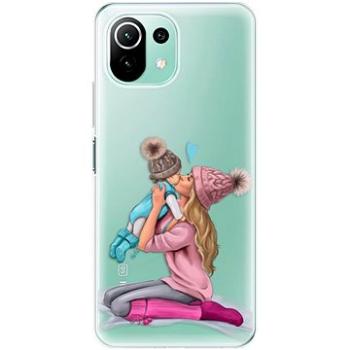 iSaprio Kissing Mom - Blond and Boy pro Xiaomi Mi 11 Lite (kmbloboy-TPU3-Mi11L5G)