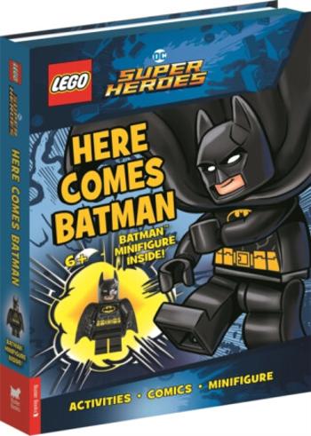 LEGO® DC Super Heroes™: Here Comes Batman (with Batman™ minifigure) - Buster Books, LEGO®