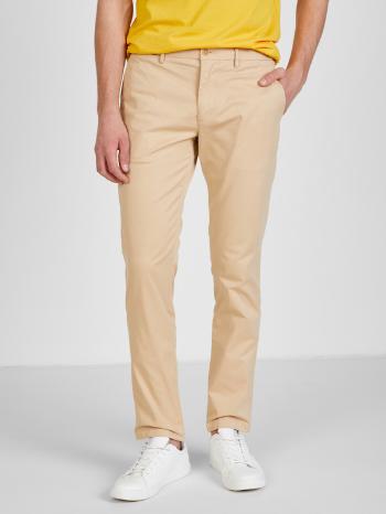 Tommy Hilfiger 1985 Bleecker Chino Kalhoty Béžová