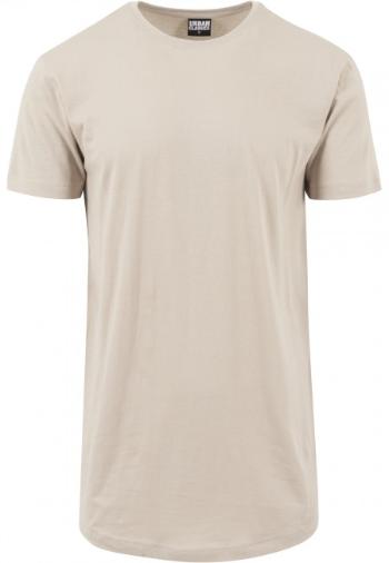 Pánské tričko Urban Classics Shaped Long Tee sand - XS