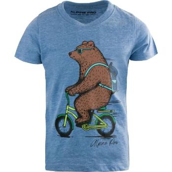 ALPINE PRO NUPO Gyerek póló, kék, méret 104-110