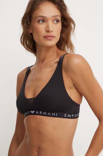 Podprsenka Emporio Armani Underwear černá barva, 164866 4F227