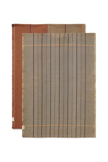 Kuchynská utierka ferm LIVING Ito 2-pak viac farieb