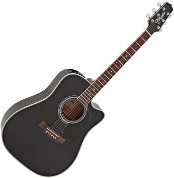 Takamine EF341SC Black Elektroakustická kytara Dreadnought