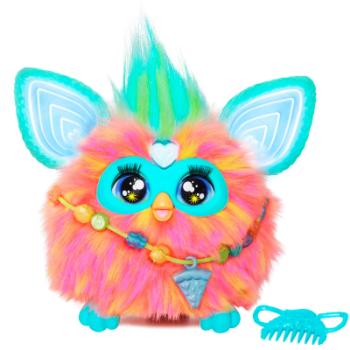 Furby plyšový interaktivní korálový CZ