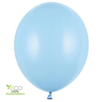 Balónek nebalený latex 1 ks - 30 cm Baby Blue