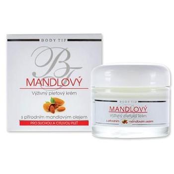 VIVACO Body Tip Výživný krém s mandlovým olejem suchá a citlivá pleť 50 ml (8594162055098)