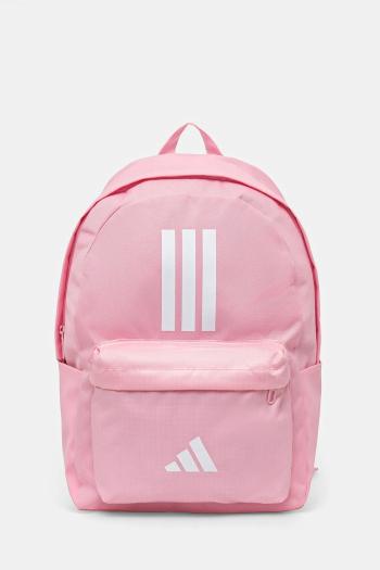 Ruksak adidas CLSC BARS 3S ružová farba, veľký, s potlačou, IS7046