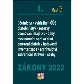 Zákony I/2022 část B – Účetní zákony a ČÚS