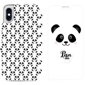 Flipové pouzdro na mobil Apple iPhone XS - M030P Panda Amálka (5903226468287)