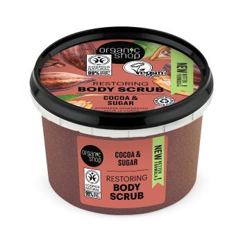 Organic Shop Tělový peeling Organic Cocoa & Sugar (Body Scrub) 250 ml