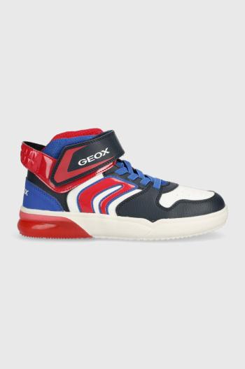 Dětské sneakers boty Geox tmavomodrá barva