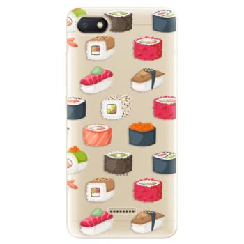 Odolné silikonové pouzdro iSaprio - Sushi Pattern - Xiaomi Redmi 6A