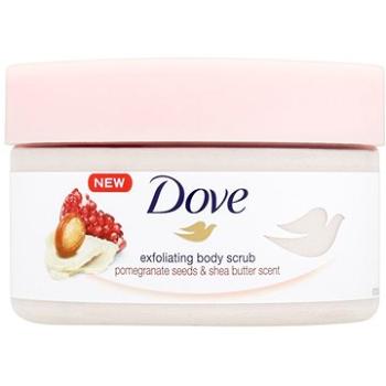 Dove Granátová semínka & bambucké máslo tělový peeling 225ml (8710447257265)