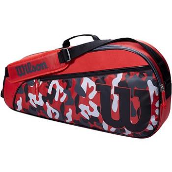 WILSON JUNIOR RACKETBAG červená (97512545075)