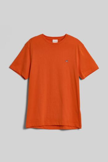 TRIČKO GANT REG SHIELD SS T-SHIRT PUMPKIN ORANGE