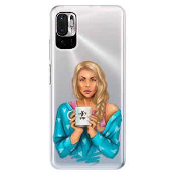 Odolné silikonové pouzdro iSaprio - Coffe Now - Blond - Xiaomi Redmi Note 10 5G