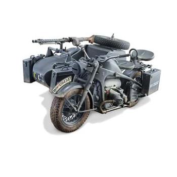 Model Kit military 7406 - Zundapp KS 750 with sidecar (8001283074063)