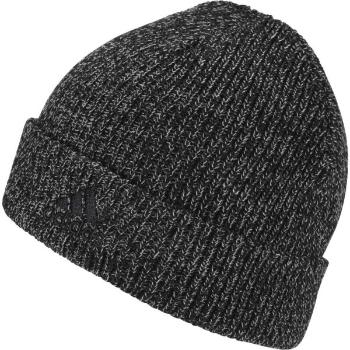 adidas MELANGE BEANIE Zimní čepice, tmavě šedá, velikost