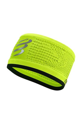 Čelenka Compressport On/Off Flash Fluo zelená barva, XBNU1777