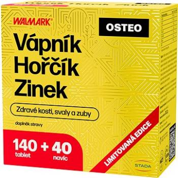 Walmark Vápník Hořčík Zinek OSTEO 140+40 tbl. (8596024016865)