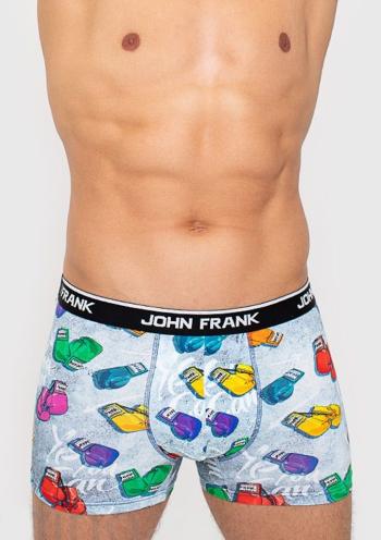 Pánské boxerky John Frank JFBD290 M Sv. modrá