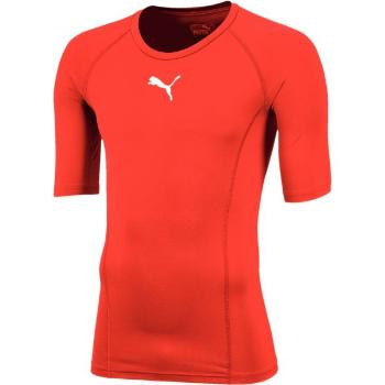 Puma LIGA BASELAYER TEE Pánské funkční triko, červená, velikost