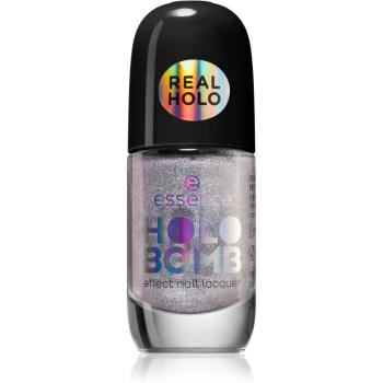 Essence HOLO BOMB lak na nehty s holografickým efektem odstín 05 - Holo Me Tight 11 ml