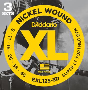 D'Addario EXL125-3D Struny pro elektrickou kytaru