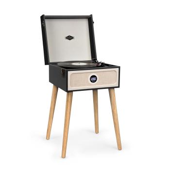 Auna Sarah Ann DAB gramofon, 3/45/78 rpm, DAB+/FM rádio, bluetooth, černý