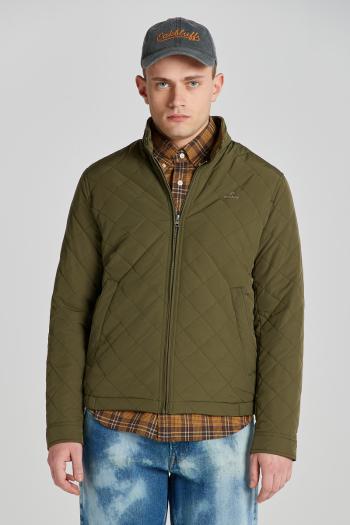 BUNDA GANT QUILTED WINDCHEATER RACING GREEN