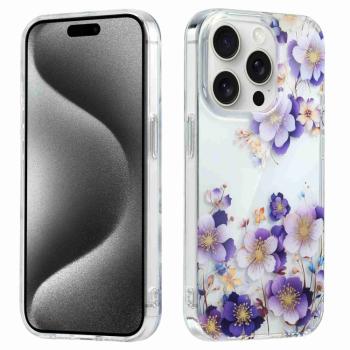 BLOOM Ochranný kryt pre Apple iPhone 15 Pro PURPLE