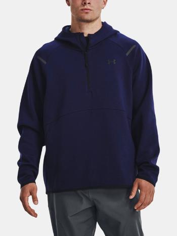 Under Armour UA Unstoppable Flc Hoodie Mikina Modrá