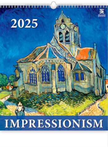 Kalendář nástěnný 2025 - Impressionism