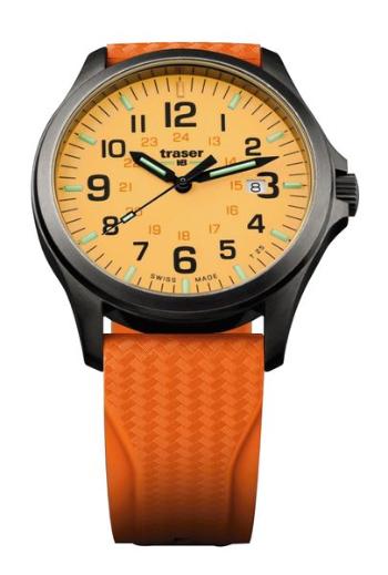 Traser P67 Officer Pro GunMetal Orange Silikon