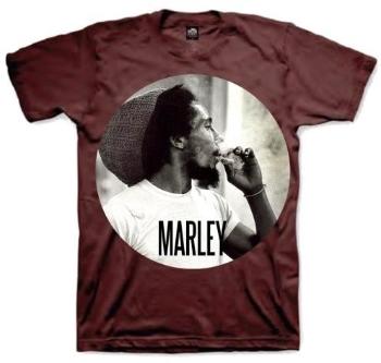 Bob Marley Ing Smokin Circle Unisex Brown L