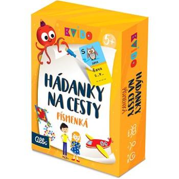 Kvído - Hádanky na cesty Písmenka (9788089773343)