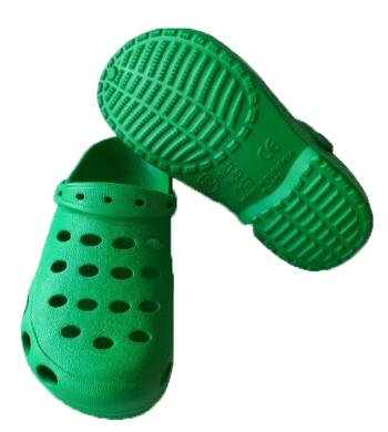 FLAMESHOES DETSKA OBUV VEL. 22 GREEN F005