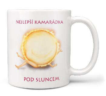 Hrnek Nejlepší kamarádka pod sluncem (Náplň hrníčku: Žádná)