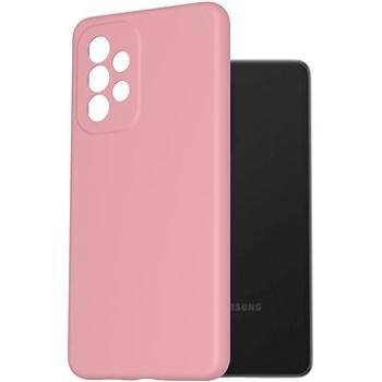 AlzaGuard Premium Liquid Silicone Case pro Samsung Galaxy A53 růžové (AGD-PCS0083P)