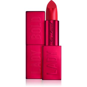 Too Faced Lady Bold Cream Lipstick krémová rtěnka pro dlouhotrvající efekt odstín Lady Bold 3.3 g
