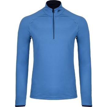 Kjus FEEL MIDLAYER HALF-ZIP M Panská střední vrstva s polovičním zipem, modrá, velikost