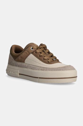 Sneakers boty MICHAEL Michael Kors Aurora béžová barva, 43F4AUFS1L.229