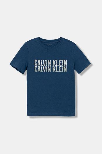 Detské bavlnené tričko Calvin Klein Jeans s potlačou, IB0IB02530