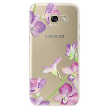 Odolné silikonové pouzdro iSaprio - Purple Orchid - Samsung Galaxy A5 2017