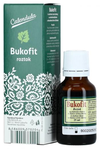 Bukofit roztok na ošetrenie ďasien 25 ml