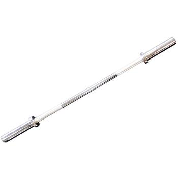 SVELTUS TRAINING BAR 130 CM x 50 MM Nakládací tyč, stříbrná, velikost